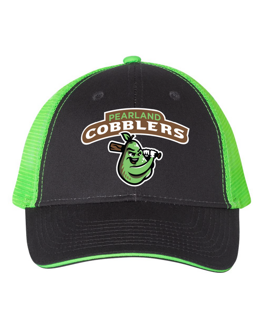 Cobblers Mesh-Back Twill Trucker Cap